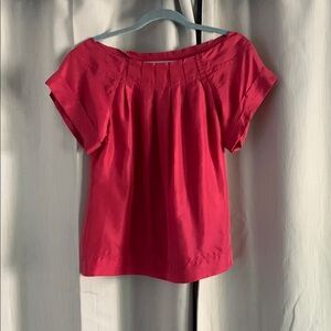 Banana Republic Scarlet Blouse 100% Silk
